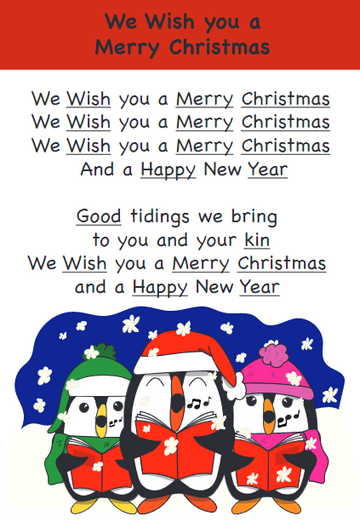 Christmas Songs and Sign Book - Your Capability Store