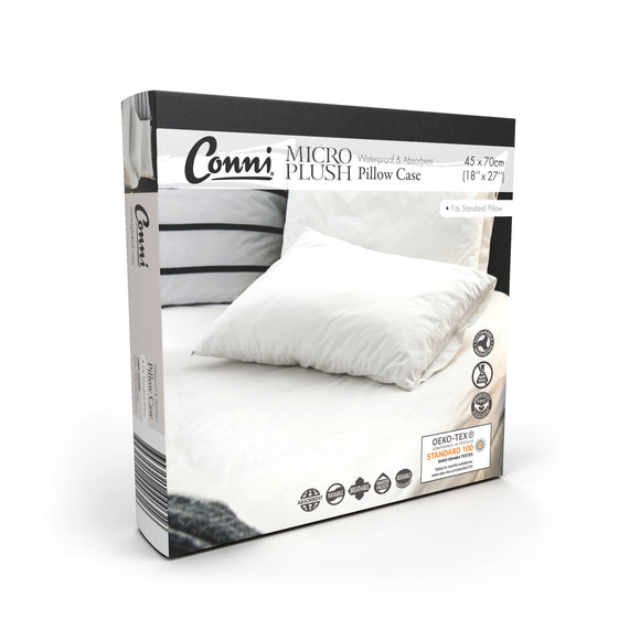 Conni Micro-Plush Waterproof Absorbent Pillow Protector - Your Capability Store