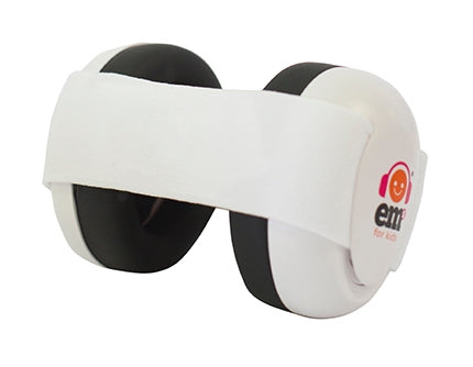 Ems Baby Earmuffs (White Headband)