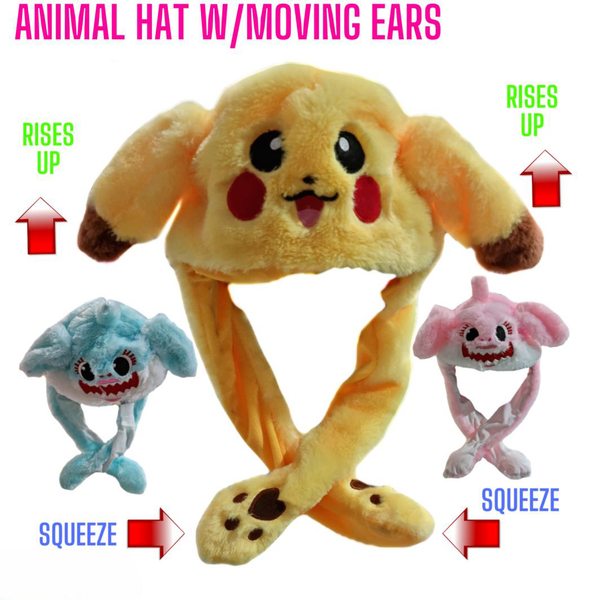 Animal Hat With Moving Ears