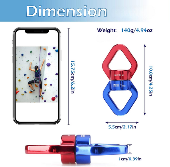 Triwonder Swing Swivel 30KN Micro Rotator - Your Capability Store