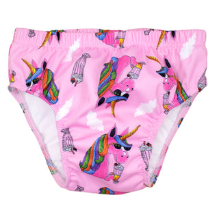 REDUCED TO CLEAR - NIGHT N DAY MULGA Kid's Incontinence Swim Brief