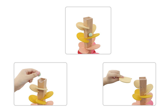 Calm & Breezy Marble Run Sound Tree Pastel - Your Capability Store