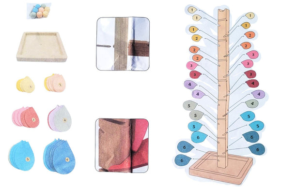 Calm & Breezy Marble Run Sound Tree Pastel - Your Capability Store