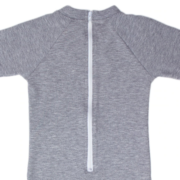 Kid's Night N Day Short Sleeve Long Legs Body Suit Onesie - Your Capability Store