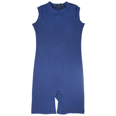 Kid's Night N Day Sleeveless, Short Leg Body Suit with Zip, Onesie - Your Capability Store