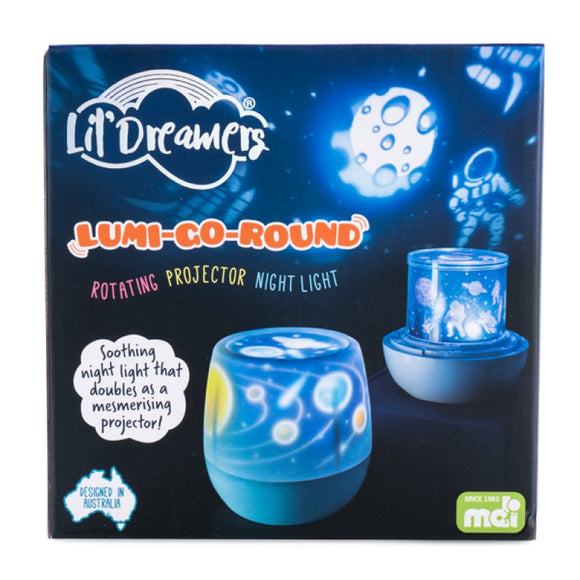 Lil Dreamers Lumi-Go-Round Space Rotating Projector Light - Your Capability Store