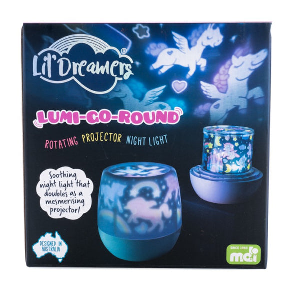 Lil Dreamers Lumi-Go-Round Unicorn Rotating Projector Light - Your Capability Store