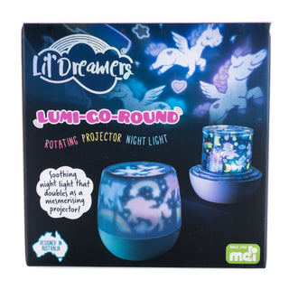 Lil Dreamers Lumi-Go-Round Unicorn Rotating Projector Light