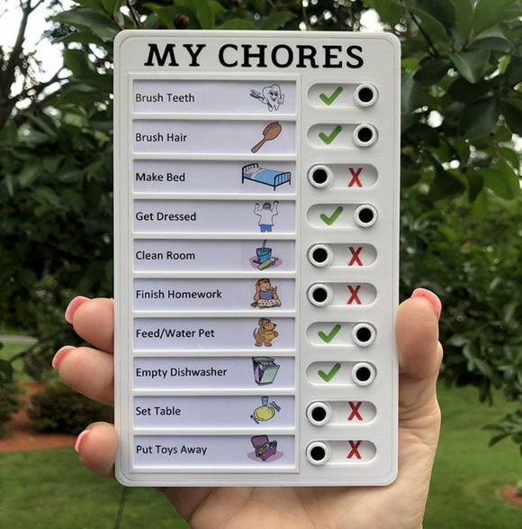 My Chores Hanging Checklist - Your Capability Store