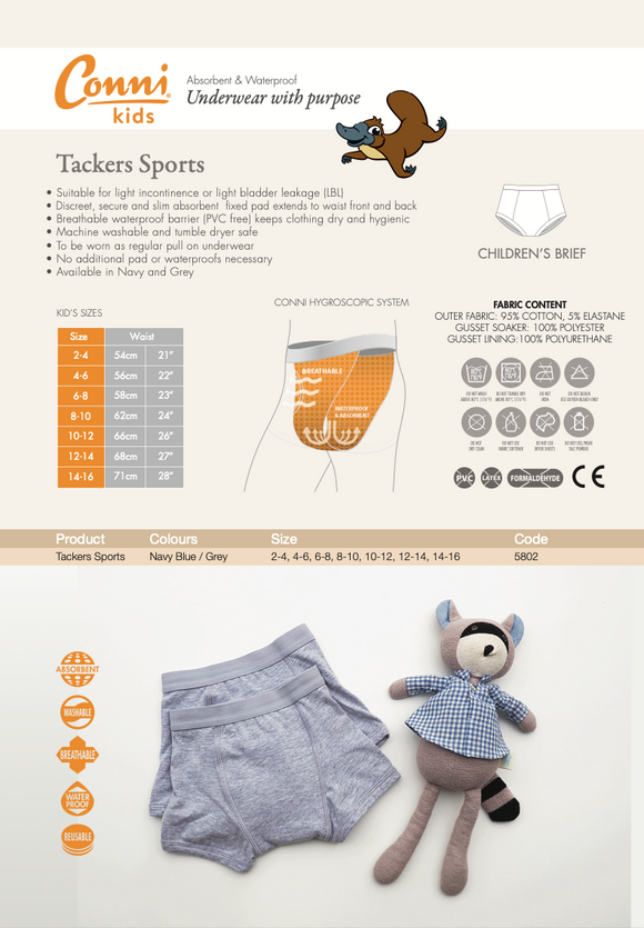 Conni Kids Tackers Sports - Navy - Your Capability Store