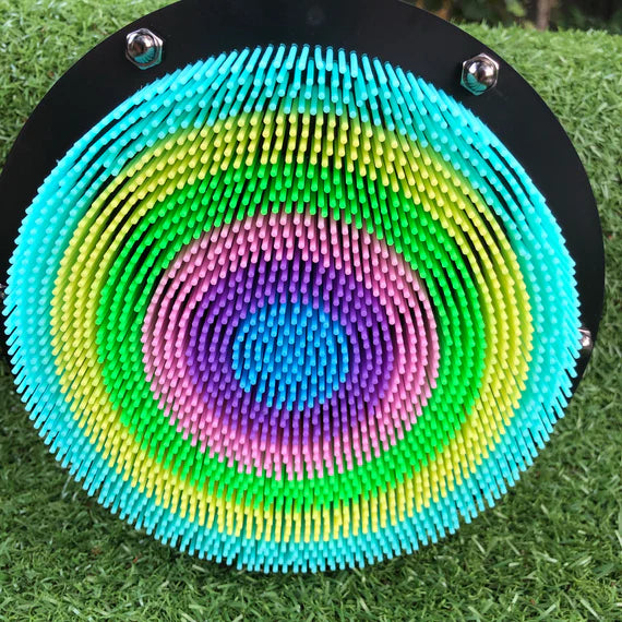 Large Rainbow Pin Art