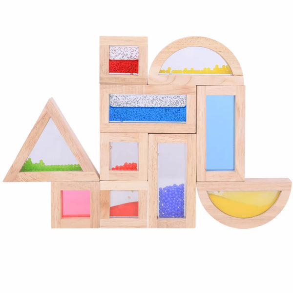 REDUCED TO CLEAR - My Happy Helpers Wooden Sensory Blocks