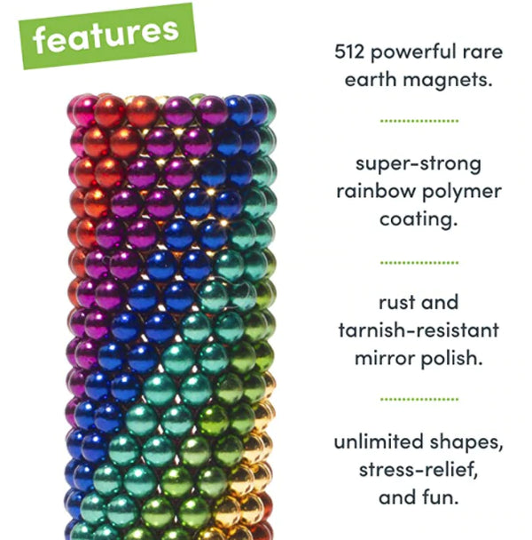 SPEKS SPECTRUM RAINBOW Magnetic balls