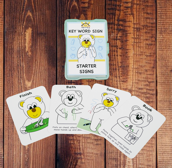 Starter Sign Flash Cards A7 - Your Capability Store